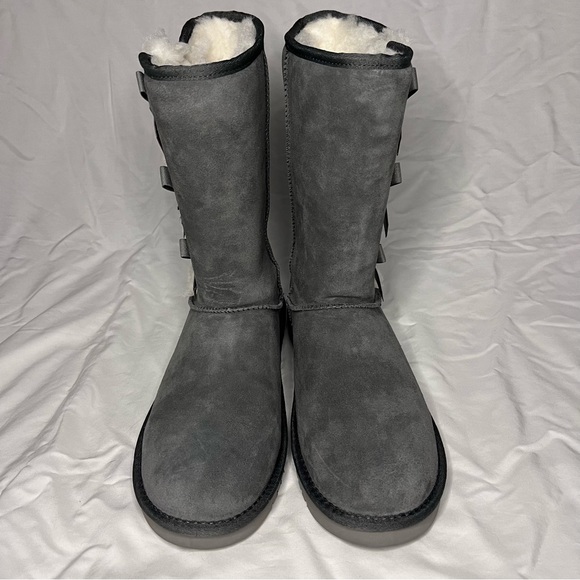 Koolaburra By Ugg Victoria Tall Boot in Stone Grey Size 12 - Picture 8 of 15